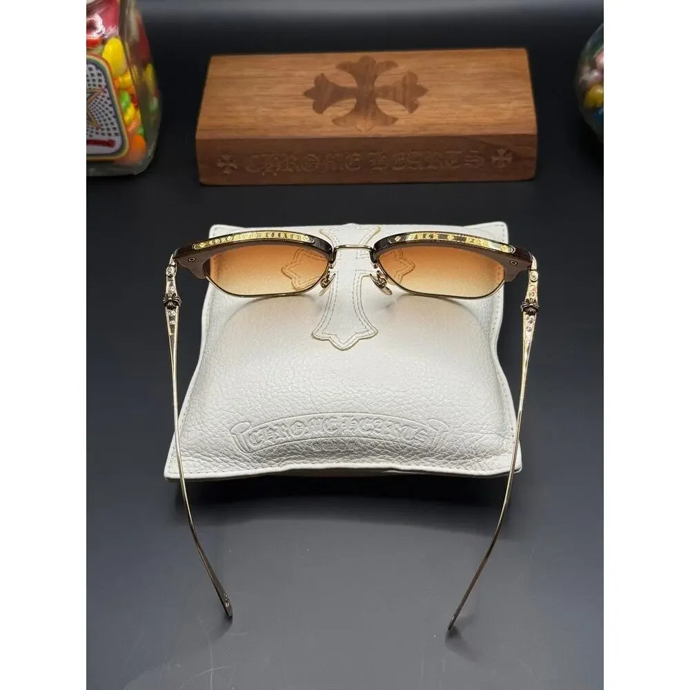 Chrome Hearts Sluntradiction A Wood Sunglasses Brown Gradient Japan